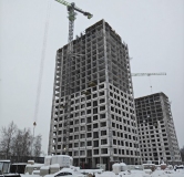 Ход строительства дома 4.1 в ЖК Тор -