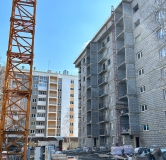 Ход строительства дома 84 в ЖК Пятый элемент -