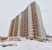 Ход строительства дома 1 в ЖК Садовый квартал -