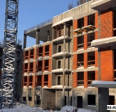 Ход строительства дома № 1 в ЖК Симфония Нижнего -