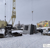 Ход строительства дома 40 в ЖК По ул. 9 Января -